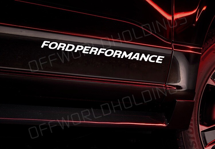 FORD PERFORMANCE sticker decal WEC Le Mans racing Mustang NASCAR WRC