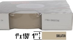 Universal 1″ X 150′ Solid Stripe Auto Customizing 0116066- Sandstone