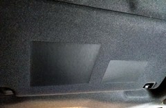 2019 – 2023 FORD EXPLORER / EXPLORER ST SUN VISOR WARNING LABEL BLACKOUTS