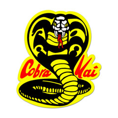 The Karate Kid Cobra Kai Logo Decal Vinyl Sticker