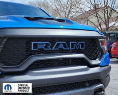 Fits 2021-2024 Ram Trx Grille Ram Emblem Overlay Decal Vinyl Stickers