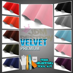 【Velvet】 Suede Textured Sticker Decal Vinyl Wrap Self Adhesive Sheet Film DIY
