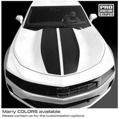 Chevrolet Camaro 2019-2023 Hood & Trunk Front Rear Decals Stripes (Choose Color)