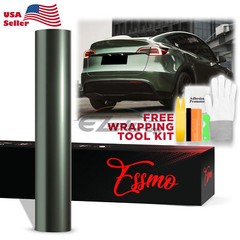 ESSMO PET Liquid Metallic Jasper Green Car Vehicle Vinyl Wrap Decal Sticker