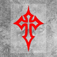 Creative Cross Pattern Motorcycle Sticker Waterproof Vinyl Decal Racing Helmet