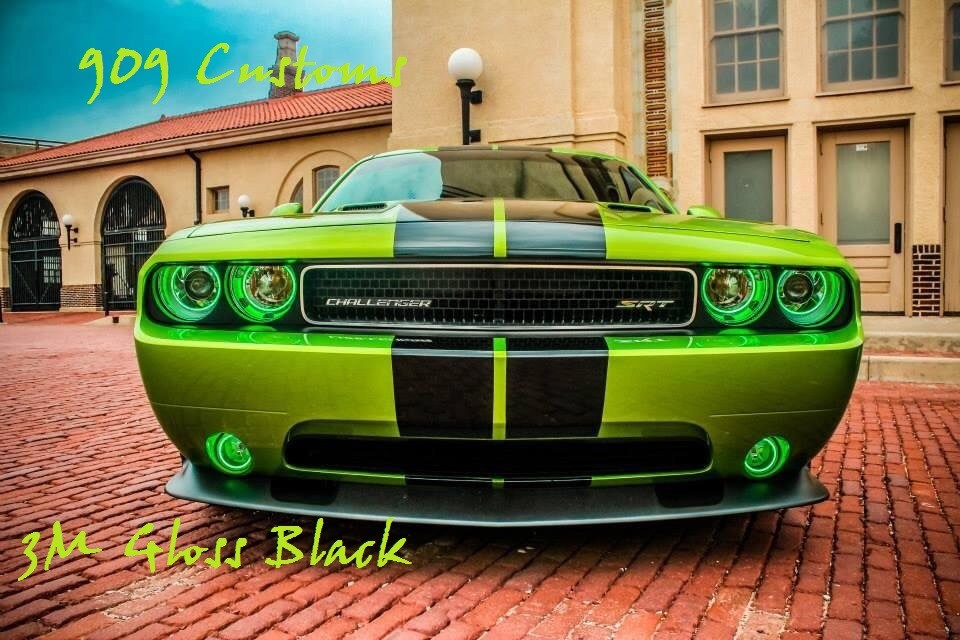 FITS Dodge Challenger 2008-2014 Racing Stripes 10″ Graphics Decal Vinyl 40 FEET