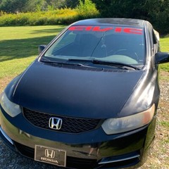 HONDA CIVIC Windshield Vinyl Decal Sticker Emblem Logo Graphic