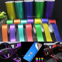 DIY Tape Decoration Car Matte Chrome Satin Metallic Vinyl Wrap Home Sticker – CF