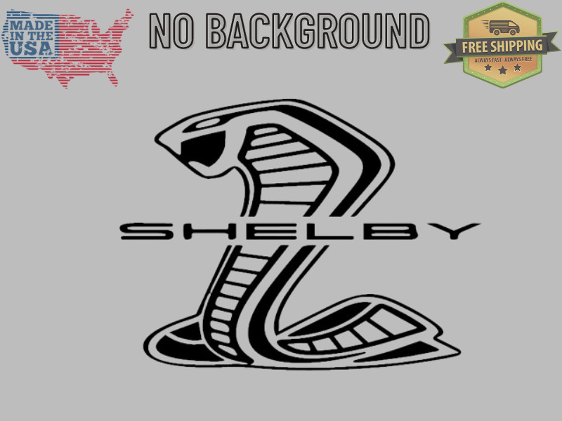 Shelby Cobra Fits Ford Mustang GT American Muscle Car Vinyl Decal Bumper