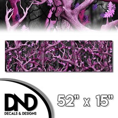 CAMO DECAL WRAP VINYL 52×15 TRUCK CAMO TREE PRINT CAMOUFLAGE – Pink Original D&