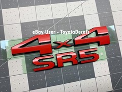 Toyota Tundra 4×4 and SR5 Emblem Decals 2022 2023