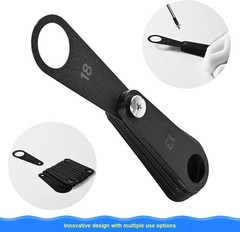 Precision Craft Cutting Tool Kit: 13-25mm Circle Templates for Car Wrapping