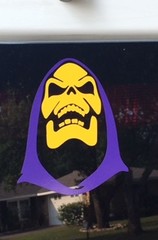 Skeletor Purple/yellow STICKER VINYL DECAL HE-MAN MASTERS UNIVERSE MATTEL SKULL
