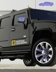 National Geographic Logo Sticker Car Graphic Decal Korea Size & Color Optional