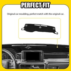 Dash Pad Cover Mat For 2024-2025 Toyota Tacoma Non-Slip Dashboard Protector 1-5X