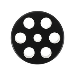 Universal Black Vinyl Record Clamp Stabilizer Aluminum Alloy for Improved Sound