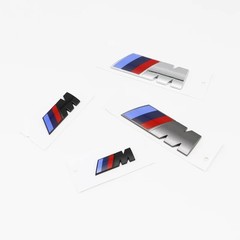 3D ABS Fender Emblem Rear Trunk Badge For M Power X1 X2 X3 X5 X6 X7 Sticker