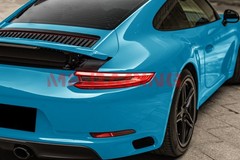 ESSMO PET Super Gloss Miami Blue Car Vehicle Vinyl Wrap Decal Glossy Like Paint