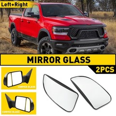1/2Set Left + Right For Dodge Ram 1500 3500 2500 Tow Mirror Spotter lower Glass