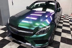 Galaxy Dust Gloss Purple Green Metallic Auto Sticker Decal Vinyl Wrap Sheet Film