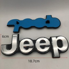 Rear Trunk Emblem Badge 3D ABS Self-Adhesive Car Styling Decal