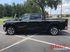 2019-2024 For Dodge Ram 1500 Decals Side Flashbang Stripe Vinyl Graphics Sticker