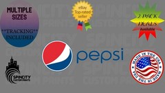 Classic Cola Soda Style Vinyl Window Decal Laptop Graphic Bumper Phone Sticker
