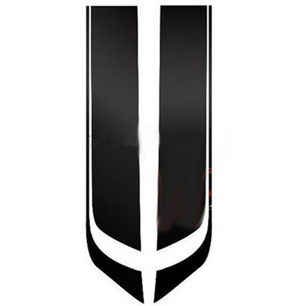 Racing Sports Stripe Car-Styling Sticker Decals Decoration For Hood Bonnet Vinyl