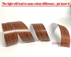 Flexible Wood Textured Grain Tape Vinyl Wrap Sticker Furniture Renovation #9723