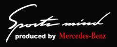 10″ Sports mind produced by Mercedes Benz Decal Sticker Vinyl car hood sport AMG