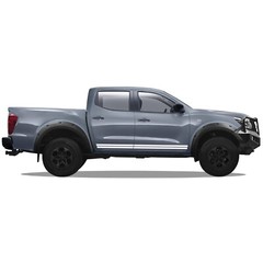 Double lower belt stripes graphics stickers decal compatible with Nissan Navara