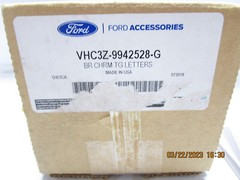 Genuine Ford OEM VHC3Z-9942528-G Tailgate Chrome Lettering