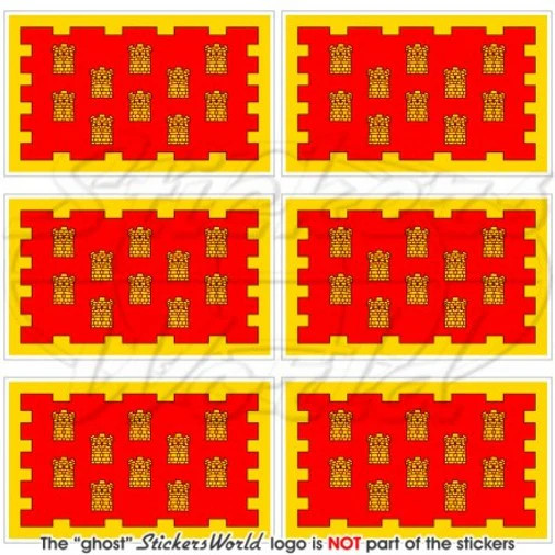 GREATER MANCHESTER County Flag England 40mm (1.6″) Vinyl Stickers Decals x6
