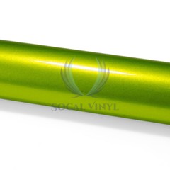 Gloss Metallic Lime Green Candy Decal Car Vinyl Wrap Film Sticker Sheet Sparkle