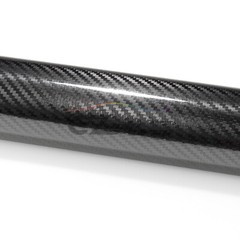5D Carbon Fiber Black High Gloss Glossy Auto Vinyl Wrap Sticker Decal Sheet Film