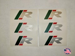 Jaguar XKR Brake Caliper Logo Decals, 2007 – 2013 Jaguar XKR