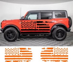 FLAGs Graphics Decals for RAM JEEP FORD DODGE TOYOTA CHEVY GMC NISSAN TRUCK SUV