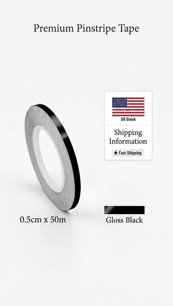 50M Self Adhesive Tile Gap Tape Ceramic Wall Floor Ceiling Trim Sticker Decor