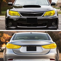 8 Colors Headlight Taillight Fog Light Tint Vinyl Film Car Beauty Modification