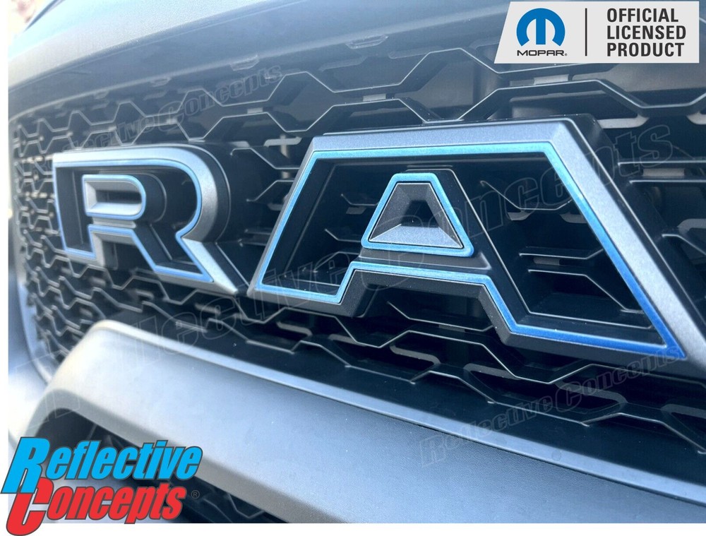 Ram TRX & RHO – RAM Grille Emblem Emblem Overlay Decal Sticker