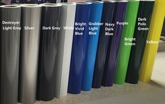 10″ PLAIN Rally Racing Stripe Graphics Set FIT 2025 – Up Charger 2 and 4 door