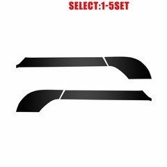 Black Smoke Tail Light Tint PreCut Vinyl Decals For 2025-2026 Toyota Camry 2-10X