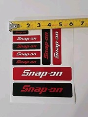2XPacks Snap On Tools Promo 20 stickers Total Red,White,Black,Green Decal Emblem