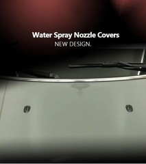 2PCS/SET Car Wiper Water Spray Nozzle Cover For MINI Cooper F54 F55 F56 F57 F60