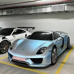 50FT x 5FT PET Silver Blue Magic Glossy Metallic Pearl Car Vinyl Wrap Sticker US