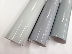 High Gloss Light Nardo Magnetic Gray Grey Vinyl Car Wrap Sticker Decal Film Roll