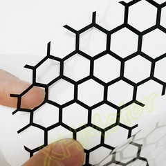 Honeycomb Taillight Lamp Decor Trim Self-Adhesive Sticker For Honda Accord 18-22