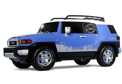 Mud Splash Graphics Car Sticker For Toyota FJ Cruiser Side Door Vinyl Decals