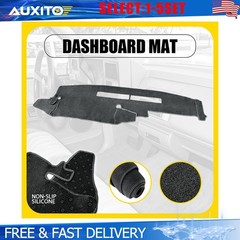 Gray Dash Cover Mat Dashboard For 1988-1994 Chevrolet Silverado C1500 C2500 1-5X