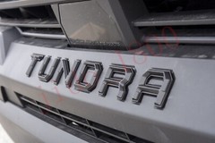 BLACK letters compatible with TOYOTA TUNDRA 2022 23 logo Front insert